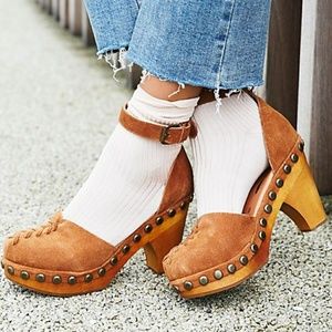 Jeffrey Campbell Free People Daubs Clogs